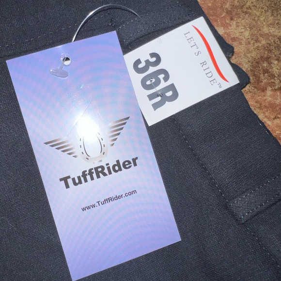 Tuff riders mens cotton equestrian pants - Picture 3 of 4